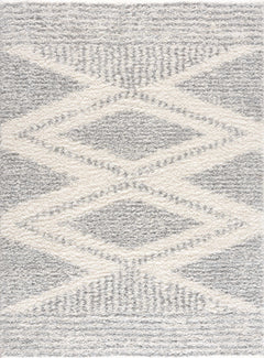 Trunding Plush Area Rug in Gray