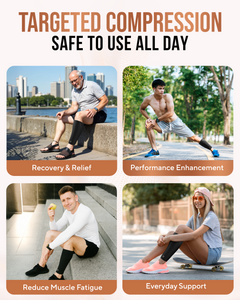 Copper Calf Compression Sleeves (2 Pack)