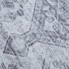 Barny Gray Blue Washable Rug - Clearance