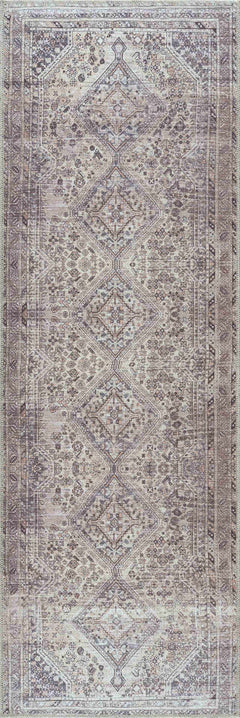 Barny Tan Washable Area Rug