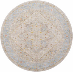 Ehan Cream Thick Luxe Oushak Rug
