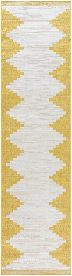 Djugun Yellow Outdoor Rug - Clearance