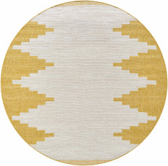 Djugun Yellow Outdoor Rug - Clearance