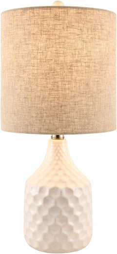Gulmarrad Textured Ivory Ceramic Table Lamp