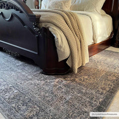 Greenpoint Dusty Blue Washable Rug