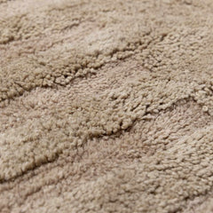 Washable Handmade Wool Rug - Brown - Clearance