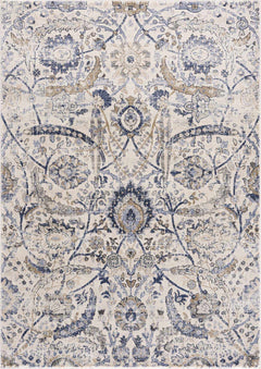 Georgiana Blue & Beige Oushak Rug