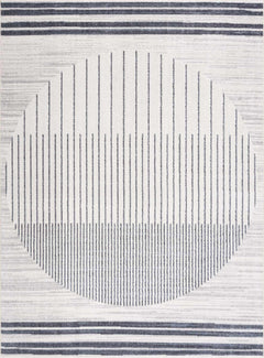Thad Medium Gray Washable Area Rug