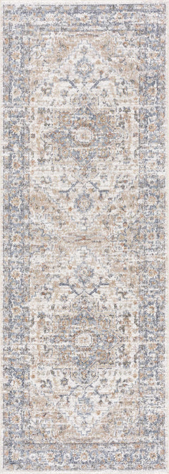 Ezri Cream Washable Area Rug