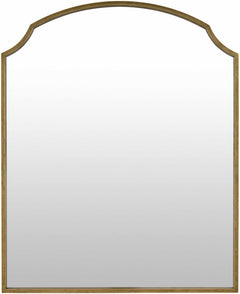 Catai Gold Mirror with Iron Base