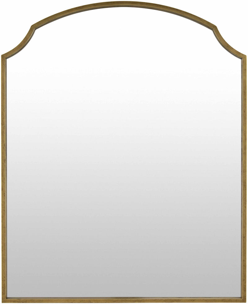 Catai Gold Mirror with Iron Base