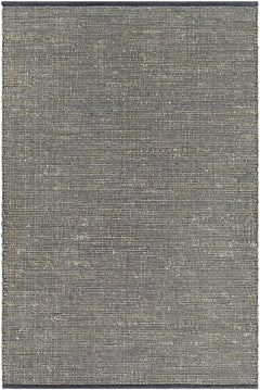 Byrne Black Jute Rug - Clearance