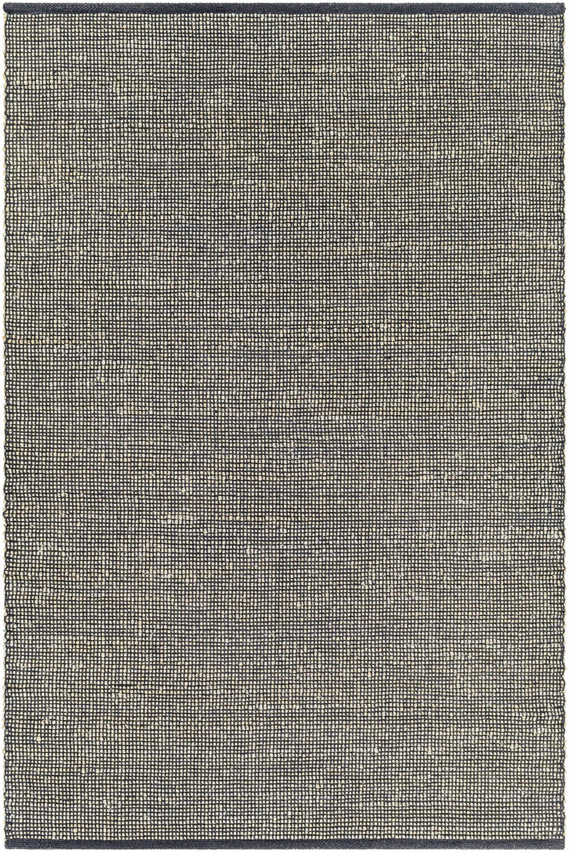 Byrne Black Jute Rug - Clearance