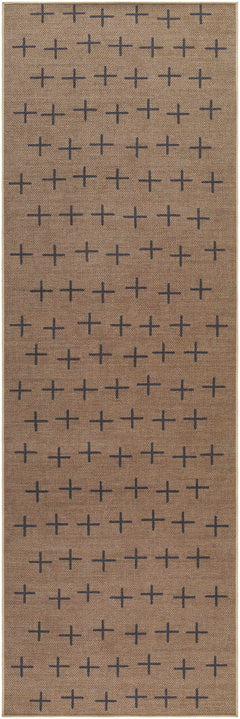 Haimi Black Washable Jutely Rug - Clearance