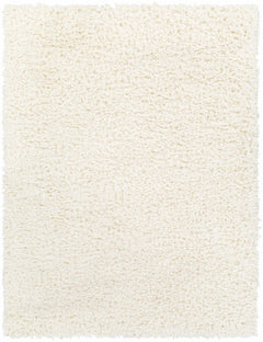 Siari Solid Cream Plush Rug