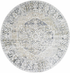 Rudo Beige Flat Pile Washable Rug