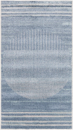 Thad Blue Washable Area Rug - Clearance