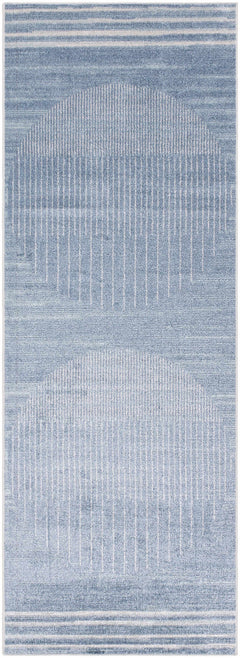Thad Blue Washable Area Rug - Clearance