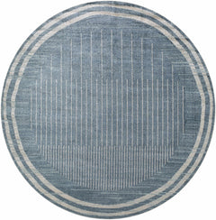 Thad Blue Washable Area Rug - Clearance