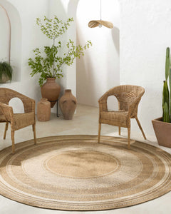 Chael Flatweave Faux Jute Rug