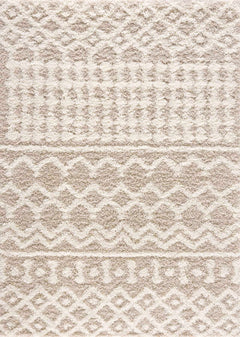 Prompton Cream Plush Area Rug