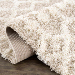Prompton Cream Plush Area Rug