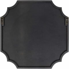 Abangay Gold Contemporary Wood Frame Mirror - Clearance