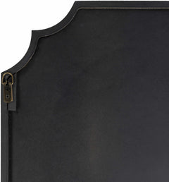 Abangay Gold Contemporary Wood Frame Mirror - Clearance