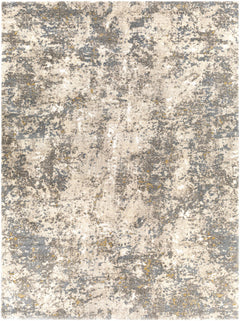 Alabaster Abstract Thick Luxe Rug