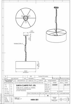 Aloguinsan Ceiling Light - Clearance