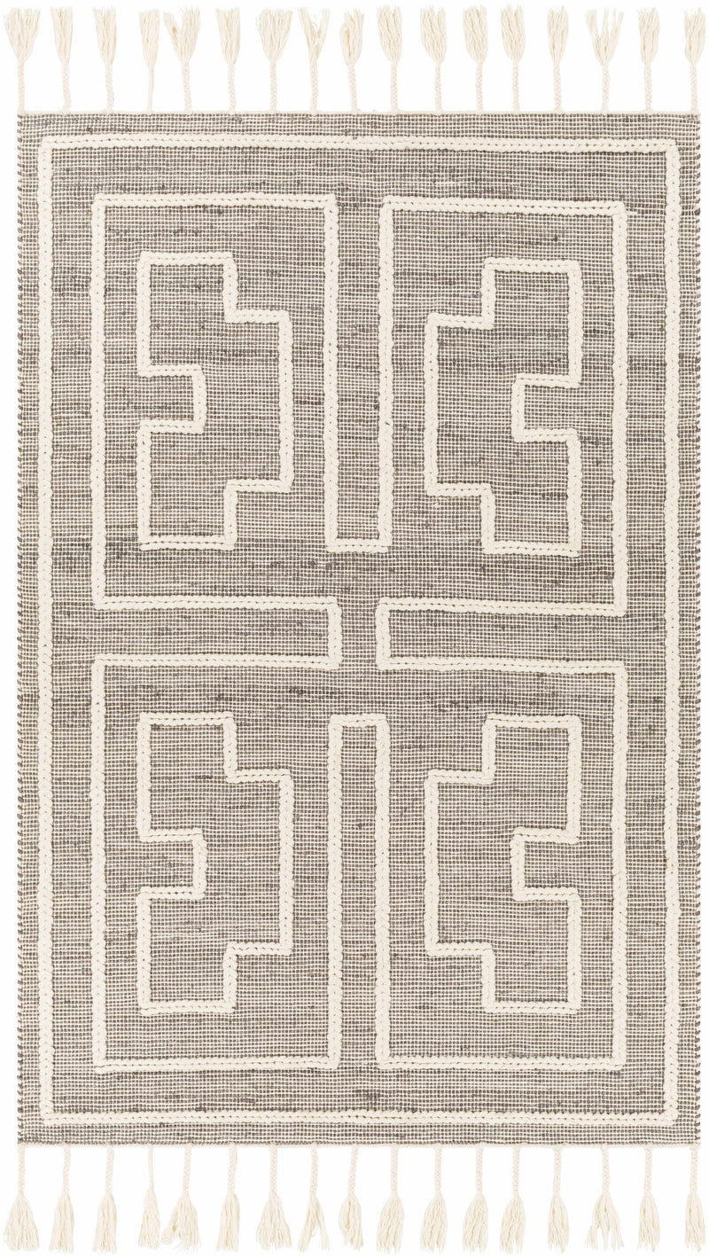 Azra Tasseled Jute&Wool Rug - Clearance