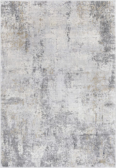 Baranduda Abstract Gray Luxe Rug - Clearance
