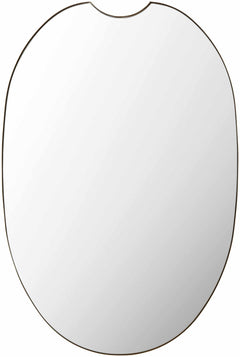 Escaudain Contemporary Gold Mirror - Clearance