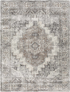 Manaring Charcoal Luxe Thick Area Rug - Clearance