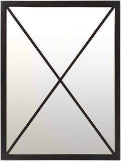 Candon Black Framed Mirror - Clearance