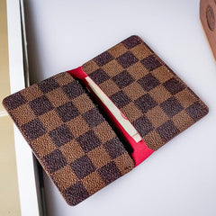 Recycled Louis Vuitton Wallet – Handmade Slim Luxury Wallet 2