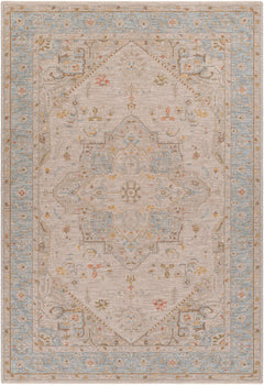 Ehan Cream Thick Luxe Oushak Rug
