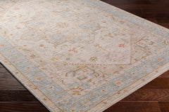 Ehan Cream Thick Luxe Oushak Rug