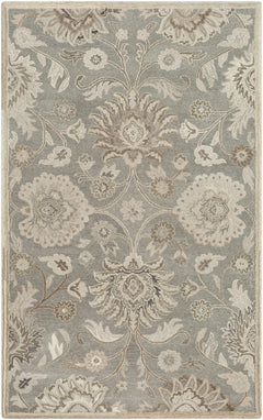 Conesus 1195 Hand Tufted Ivory & Taupe Wool Rug