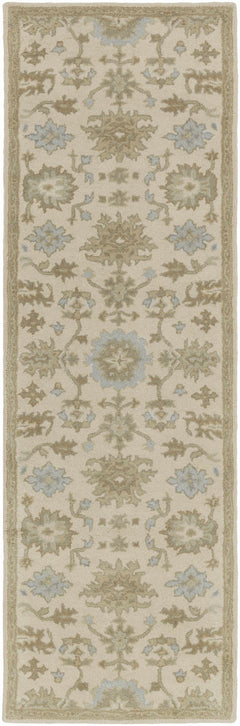 Hazen 1197 Hand Tufted Light Beige Wool Rug