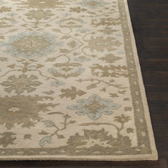 Hazen 1197 Hand Tufted Light Beige Wool Rug