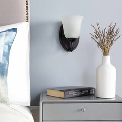 Heysham Black Iron Wall Sconce - Clearance