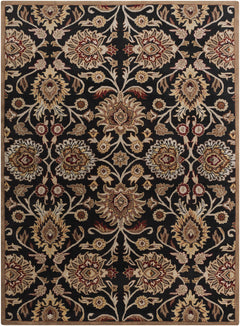 Conesus 1053 Hand Tufted Black Wool Rug