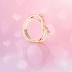 I Love My Life - Heart Awakening Pink Opal Ring