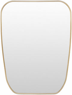 Orbassano Gold Frame Round Mirror - Clearance