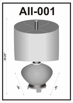 Lintangan Table Lamp - Clearance
