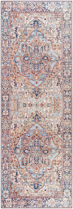 Neyland Iris Olive & Brown Area Rug 2360