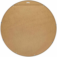 Pontalina Round White Mirror - Clearance
