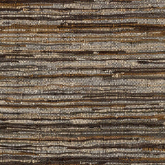 Hand Woven Leather Rag Rug