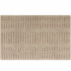 Washable Handmade Wool Rug - Brown - Clearance